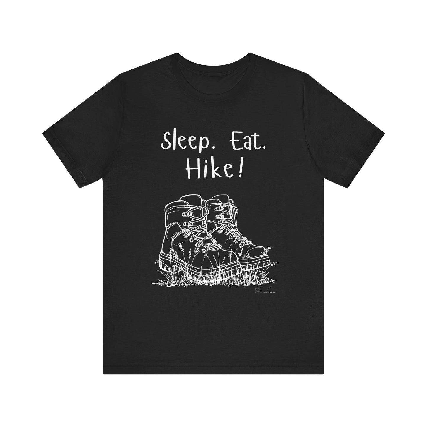 Sleep, Eat, Hike! Unisex Jersey Short sleeve tee