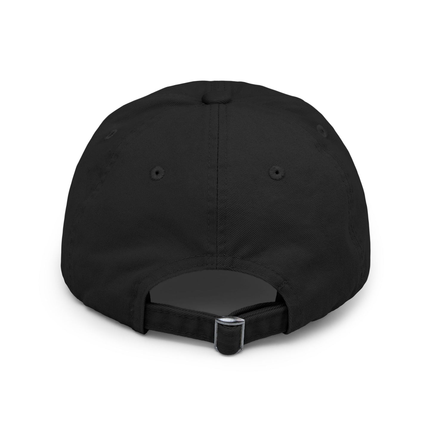 "Sleep. Eat. Hike!"  - Hiking Distressed Cap, Outdoor Trail Hat (no flowers in boots)