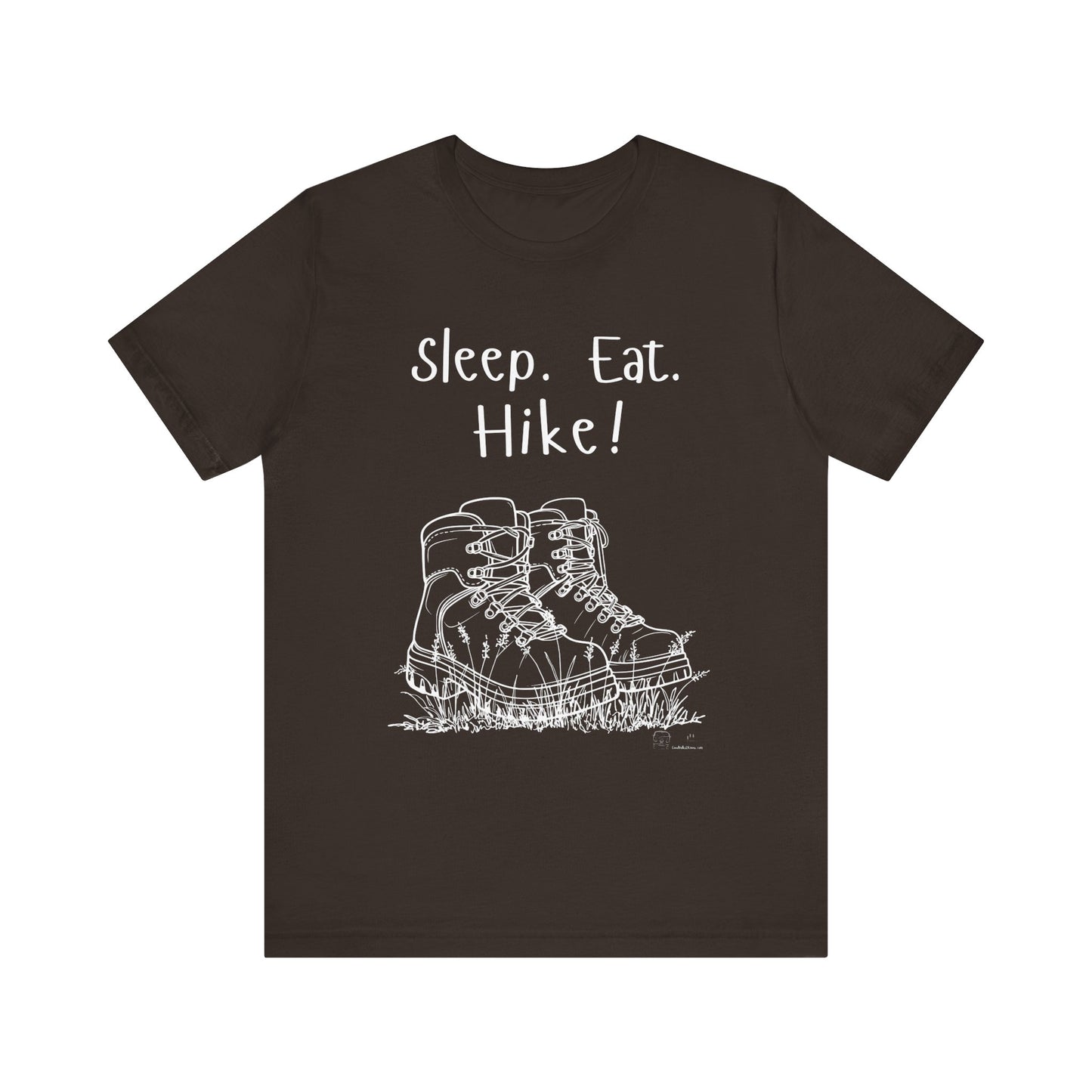 Sleep, Eat, Hike! Unisex Jersey Short sleeve tee