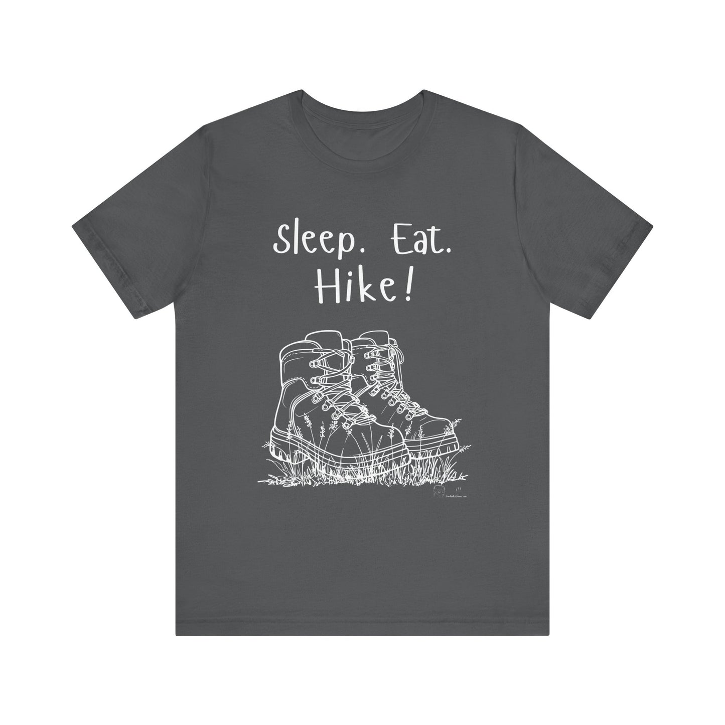 Sleep, Eat, Hike! Unisex Jersey Short sleeve tee